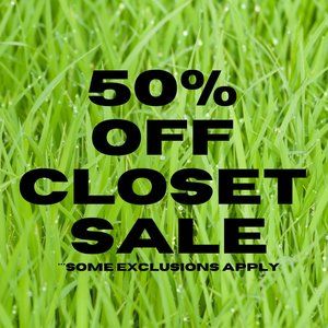 50% OFF Closet